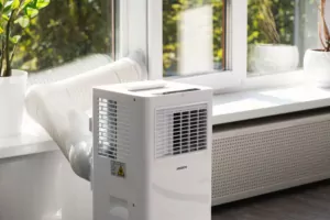 Кондиціонер мобільний Ardesto CoolFlex 25м2 on/off 9000BTU 2.5кВт A/- R290 білий