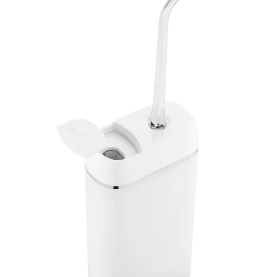 Ирригатор Ardesto портативний, чаша 140 мл, Li-ion аккум. в компл., белый