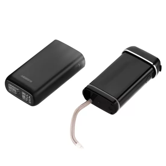 Іригатор Ardesto портативний, чаша 140 мл, Li-ion акум. в компл., чорний