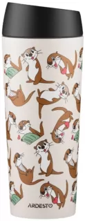 Термочашка ARDESTO Coffee Time Otter 450мл, нержавеющая сталь, бежевый