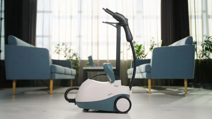 Ardesto steam cleaner, 2000W, 1500ml, 4Bar, white+blue