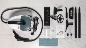 Ardesto steam cleaner, 2000W, 1500ml, 4Bar, white+blue