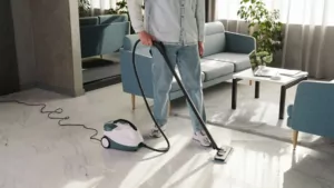 Ardesto steam cleaner, 2000W, 1500ml, 4Bar, white+blue