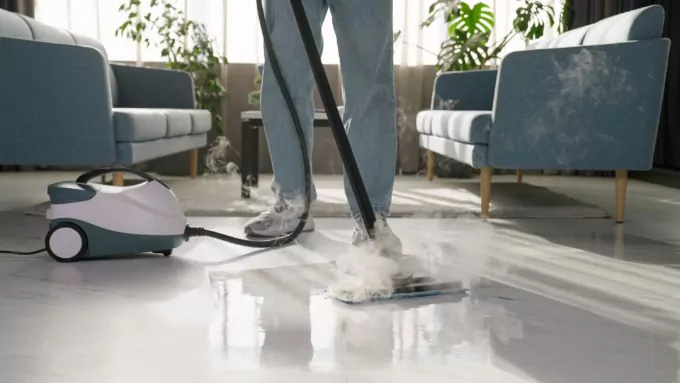 Ardesto steam cleaner, 2000W, 1500ml, 4Bar, white+blue