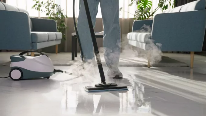 Ardesto steam cleaner, 2000W, 1500ml, 4Bar, white+blue