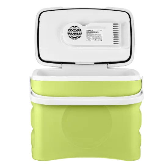 Холодильник дорожный ARDESTO, 2в1, 21л, 220/12В, нагрев 55°C, охлаждение 18-20°C, USB-порт, 4.3кг, светло-зеленый