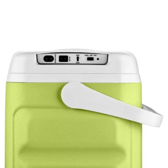 Холодильник дорожній ARDESTO, 2в1, 25л, 220/12В, підігрів 55°C, охолодження 18-20°C, USB-порт, 4.8кг, салатовий