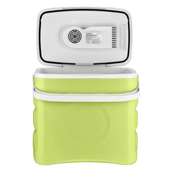 Холодильник дорожный ARDESTO, 2в1, 29л, 220/12В, нагрев 55°C, охлаждение 18-20°C, USB-порт, 5кг, светло-зеленый