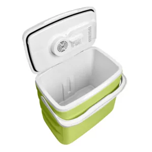 Холодильник дорожный ARDESTO, 2в1, 29л, 220/12В, нагрев 55°C, охлаждение 18-20°C, USB-порт, 5кг, светло-зеленый