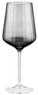 Набір келихів для вина ARDESTO Black Mars Alcor 560мл, 2шт, скло, сірий