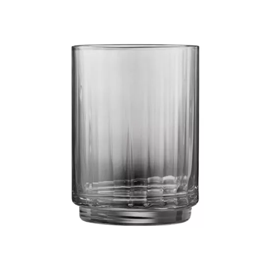 Набір склянок низьких ARDESTO Black Mars Alcor 400мл, 2шт, скло, сірий