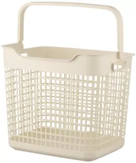 Кошик для білизни ARDESTO 38×29.5×33см, 26л, пластик PP, бежевий