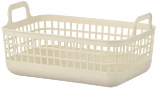 Корзина для хранения ARDESTO 33x22x16.3см, 7л, пластик PP, бежевый