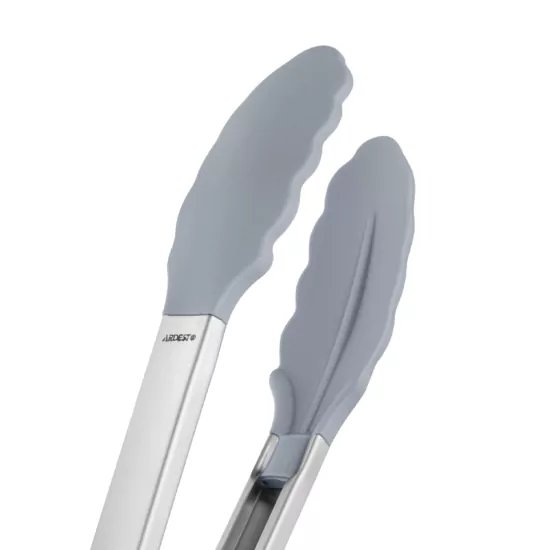Щипці кухонні ARDESTO Midori, 35см, силікон, нержавіюча сталь, сірий