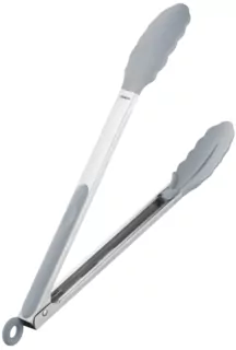 Щипцы кухонные ARDESTO Midori, 35см, силикон, нержавеющая сталь, серый