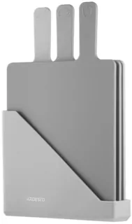 Набор досок кухонных на подставке ARDESTO Fresh, 3шт, 24.1х33х7.9см, пластик