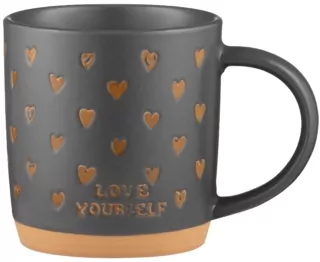 Mug ARDESTO Alda, 365ml, ceramics, сірий