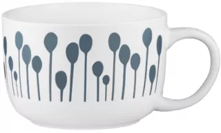 Mug ARDESTO Piera, 450ml, ceramics, white