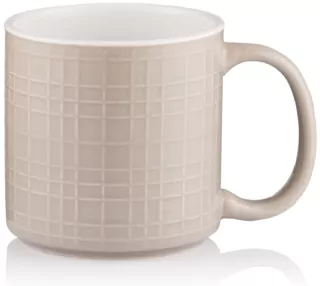 Mug ARDESTO Francesca, 360ml, ceramics, brown
