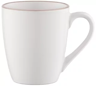 Mug ARDESTO Asti, 360ml, ceramic, white