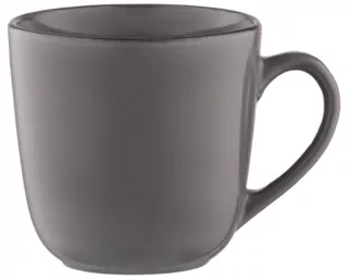 Mug ARDESTO Lazio, 400мл, ceramic, dark gray