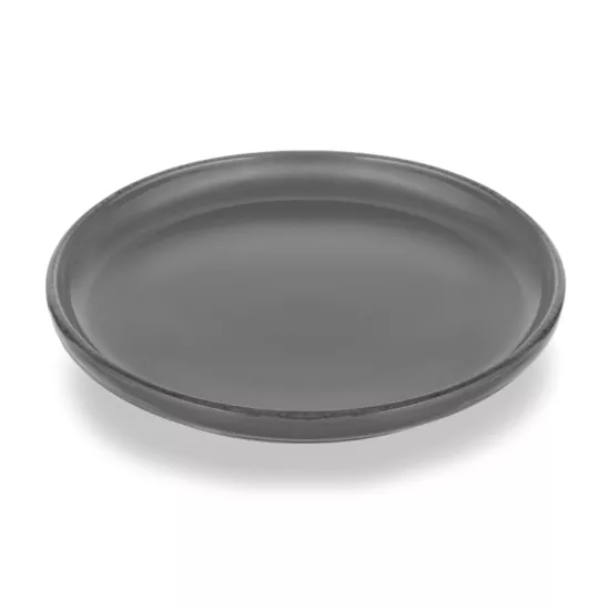 Тарілка десертна ARDESTO Lazio, 20.5см, кераміка, сірий темний