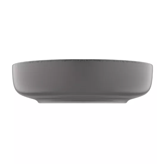Тарелка суповая ARDESTO Lazio, 730мл, 18.5см, керамика, серый темный
