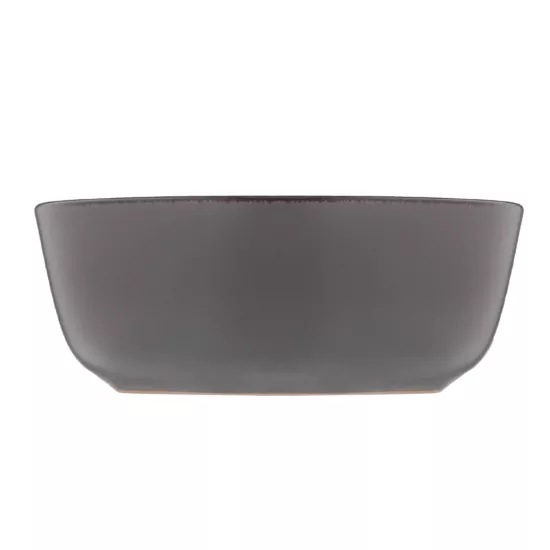 Салатник ARDESTO Lazio, 700мл, 16см, кераміка, сірий темний