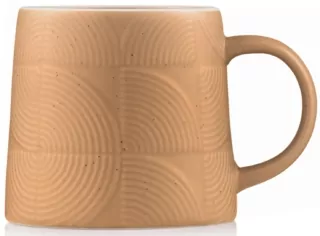 Mug ARDESTO Dafne, 420ml, ceramic, brown