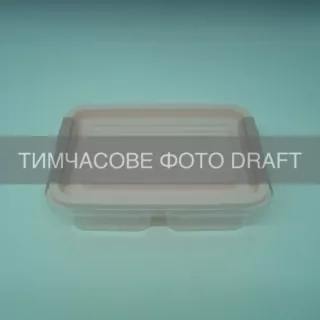 Контейнер двухсекционный для хранения пищевых продуктов ARDESTO Fresh 2х0.25л, пластик, прямоугольная, розовый