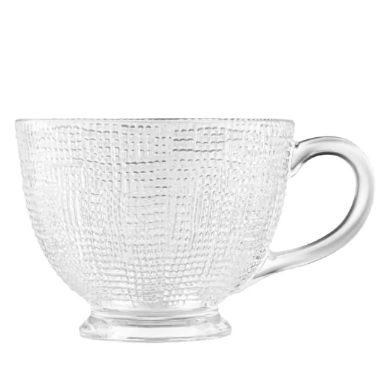 Чашка ARDESTO Ice 400мл, стекло, прозрачный