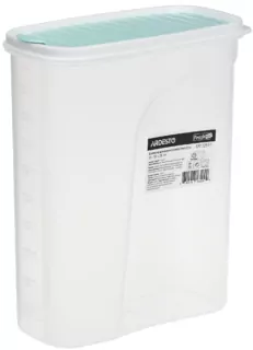 Контейнер для хранения пищевых продуктов ARDESTO Fresh, 2.5л, пластик, голубой