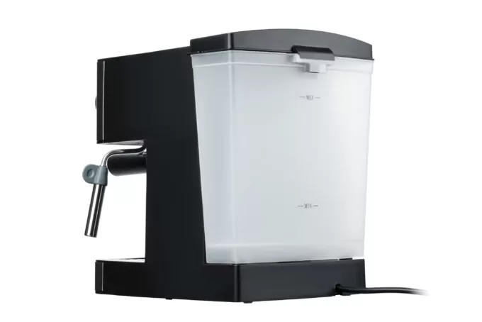 Coffee maker ARDESTO carob Steel Collection 1.6l, ground, hand capuchino maker, silver-black