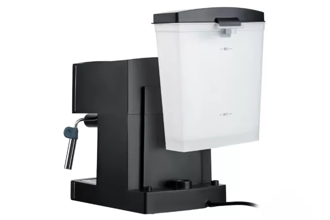 Coffee maker ARDESTO carob Steel Collection 1.6l, ground, hand capuchino maker, silver-black