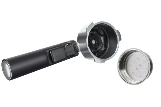 Coffee maker ARDESTO carob Steel Collection 1.6l, ground, hand capuchino maker, silver-black