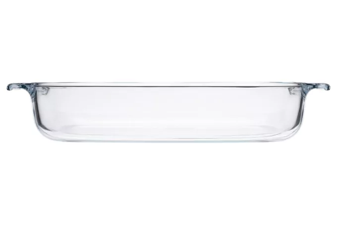 Форма для запікання ARDESTO Black Mars 34.4x22x6см, боросилікатне скло, прямокутна, прозорий