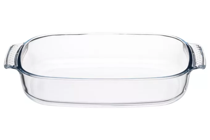 Форма для запікання ARDESTO Black Mars 34.4x22x6см, боросилікатне скло, прямокутна, прозорий