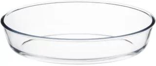 Форма для запікання ARDESTO Black Mars 30х21х6.5см, боросилікатне скло, овальна, прозорий