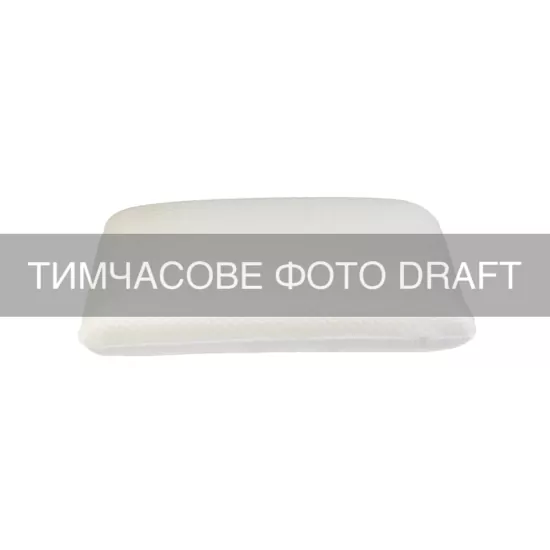Подушка ортопедическая ARDESTO Sleepwell Warm&Cold 60х40х12см, прямоугольная, пена мемори, белый