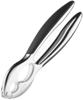 Орехокол ARDESTO Gemini, 17см, цинковый сплав, пластик, черный