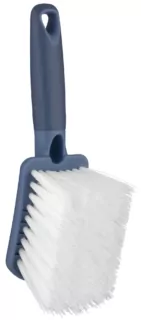 Щітка для миття ARDESTO Solid 22х6.8см з ручкою, пластик, блакитний