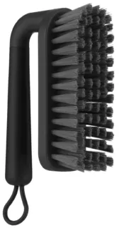 Щітка для миття ARDESTO Minimalism 18х11×5.2см, пластик, сірий темний