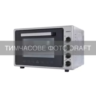 Печь электрическая ARDESTO, 70л, 2000Вт, механич., конвекция, двойное стекло, вертел, нерж