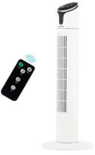 Column fan ARDESTO FNT-R36X1WY22 90см, 50Вт, remote control, display, black and white
