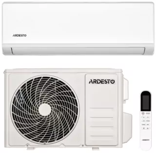 Кондиціонер ARDESTO CoolAir 35м2 on/off 12000BTU 3.5кВт A/A -7°С Wi-Fi R32 білий