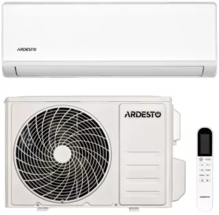 Кондиціонер ARDESTO CoolAir 20м2 on/off 7000BTU 2.0кВт A/A -7°С Wi-Fi R32 білий