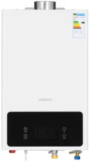 Комплект газова колонка ARDESTO HB02 10л/хв 20кВт турбована Low NOx з димоходом