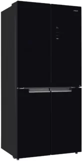 Холодильник ARDESTO багатодверний, 184×83.3х65.3, 4дв., А++, NF, зона нульова, чорний (скло)