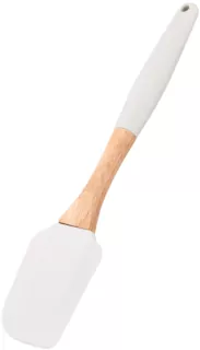 Лопатка ARDESTO Tasty Baking, 25см, силикон, дерево, серый светлый