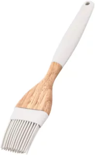 Кисточка ARDESTO Tasty Baking, 22.3см, силикон, дерево, серый светлый